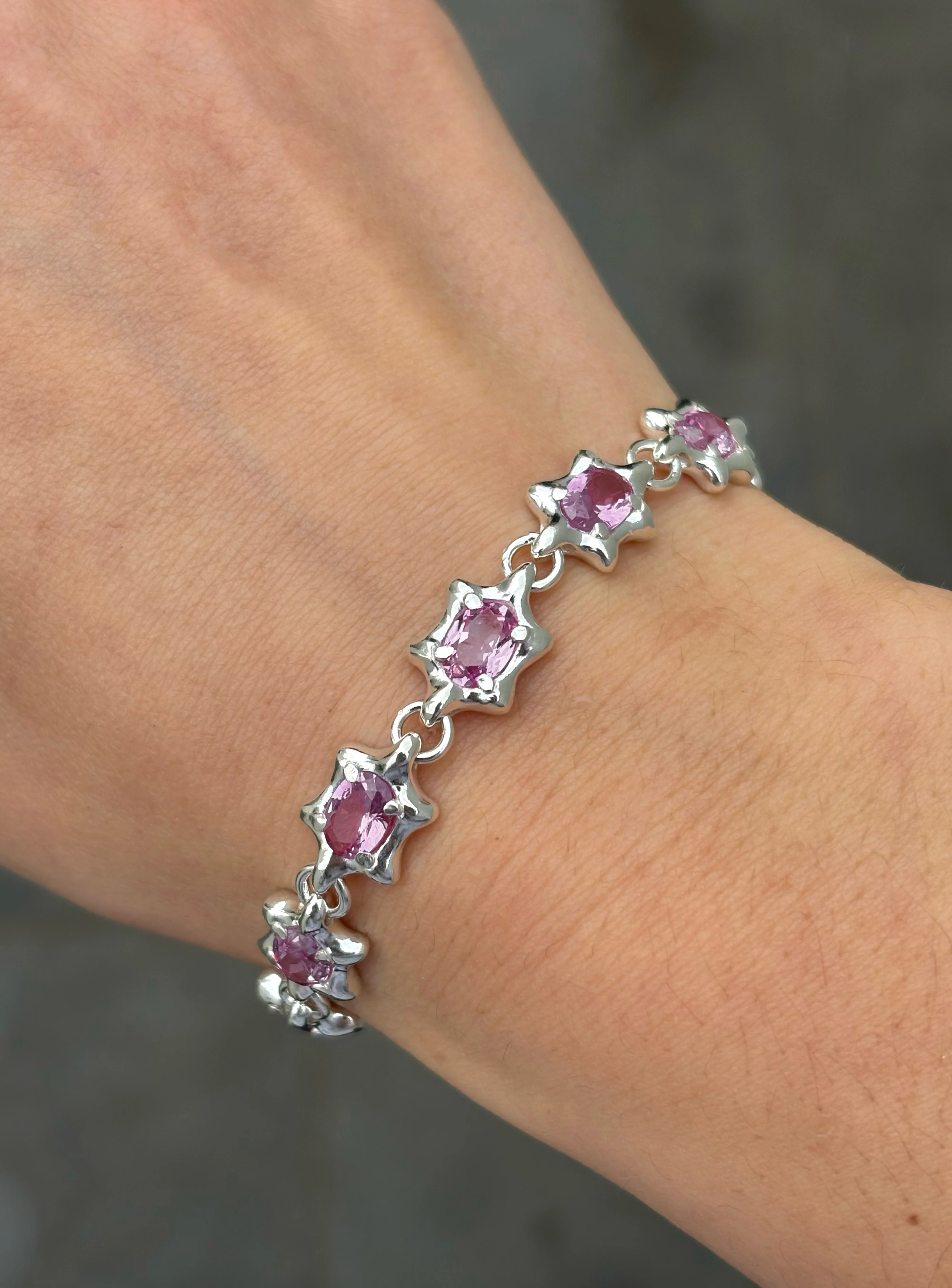 6 Point Gem Bracelet - Image 4