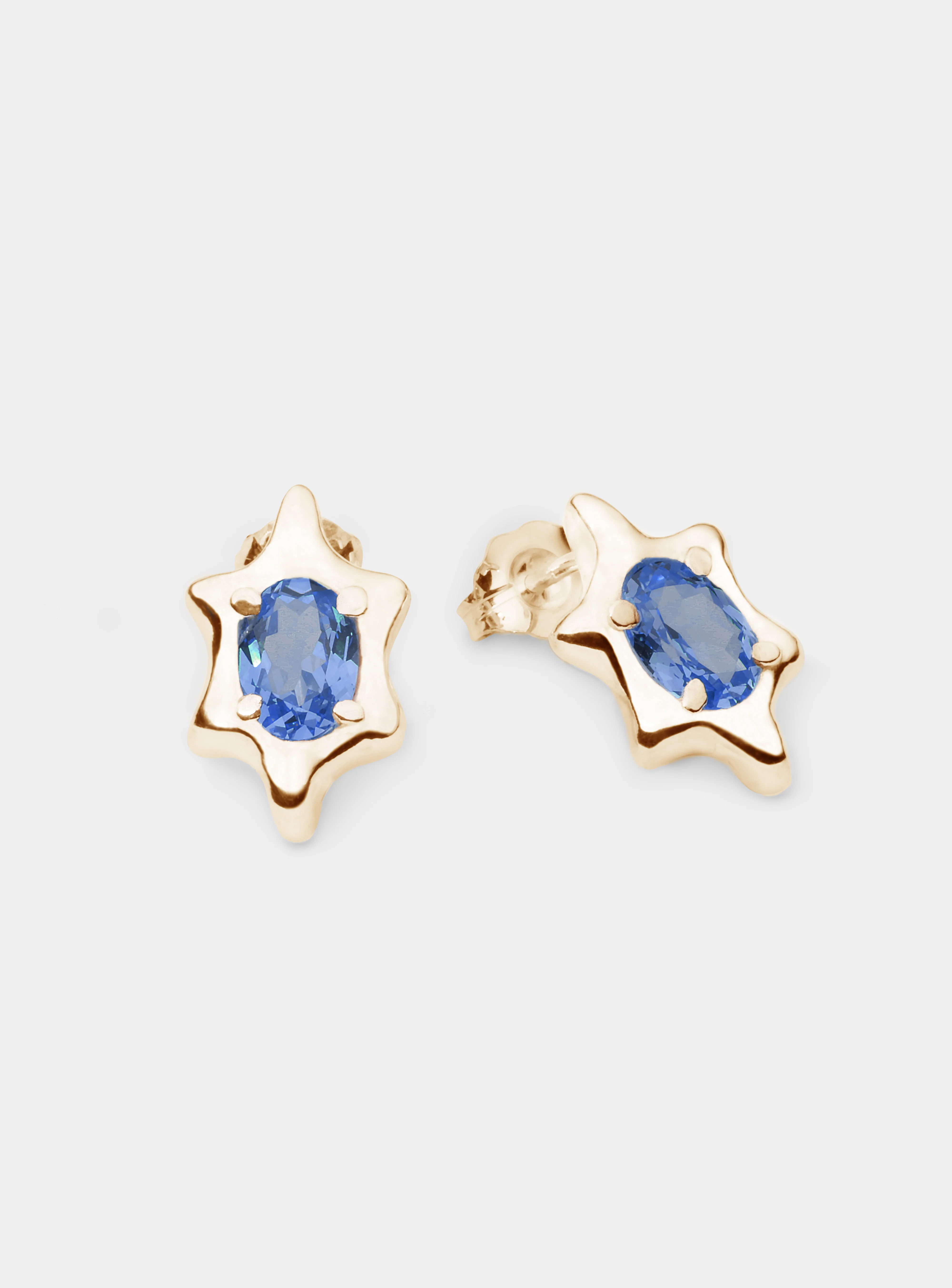 6 Point Gem Stud(s) Gold - Image 3