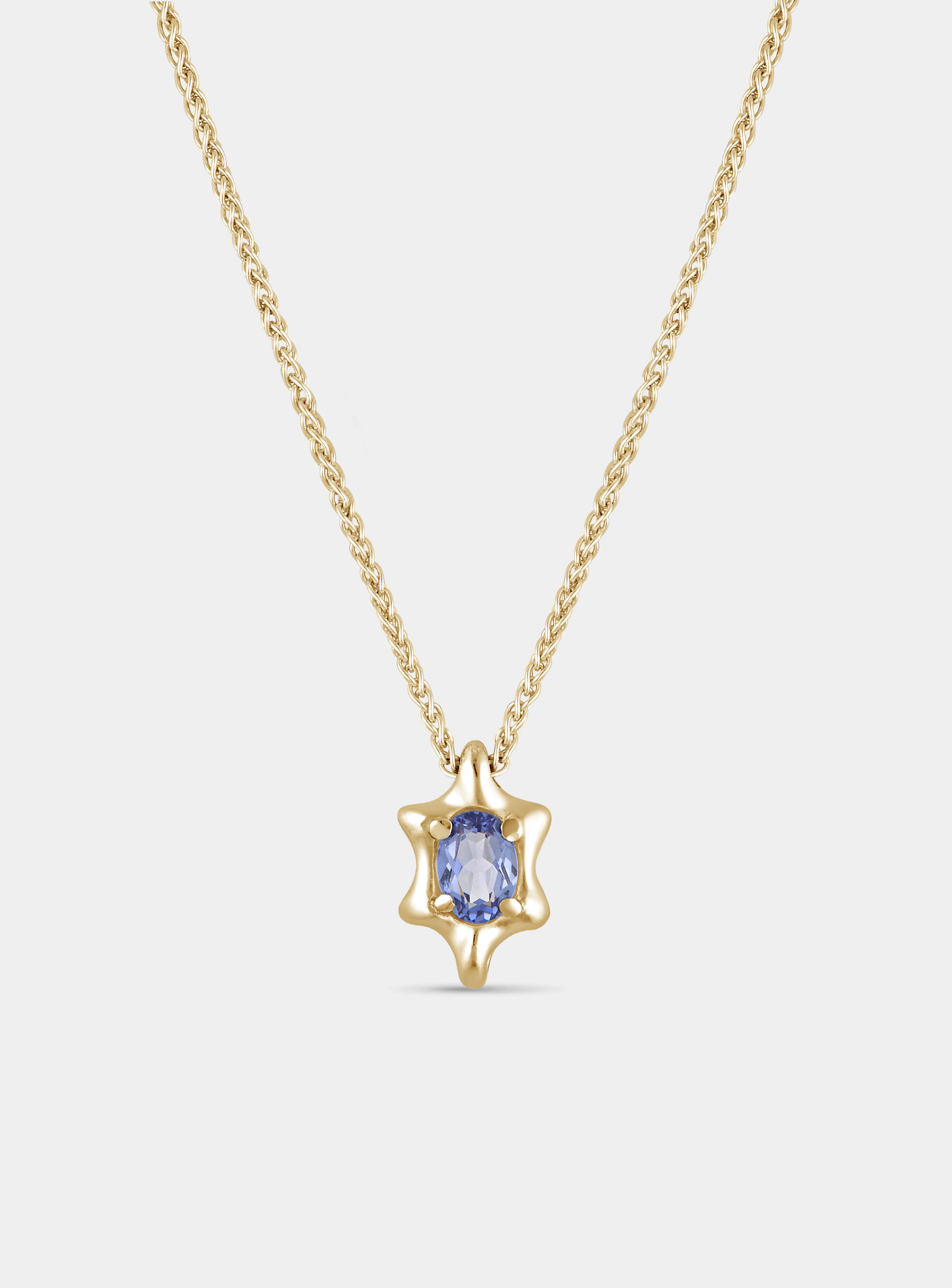 6 Point Pendant Gold - Image 5