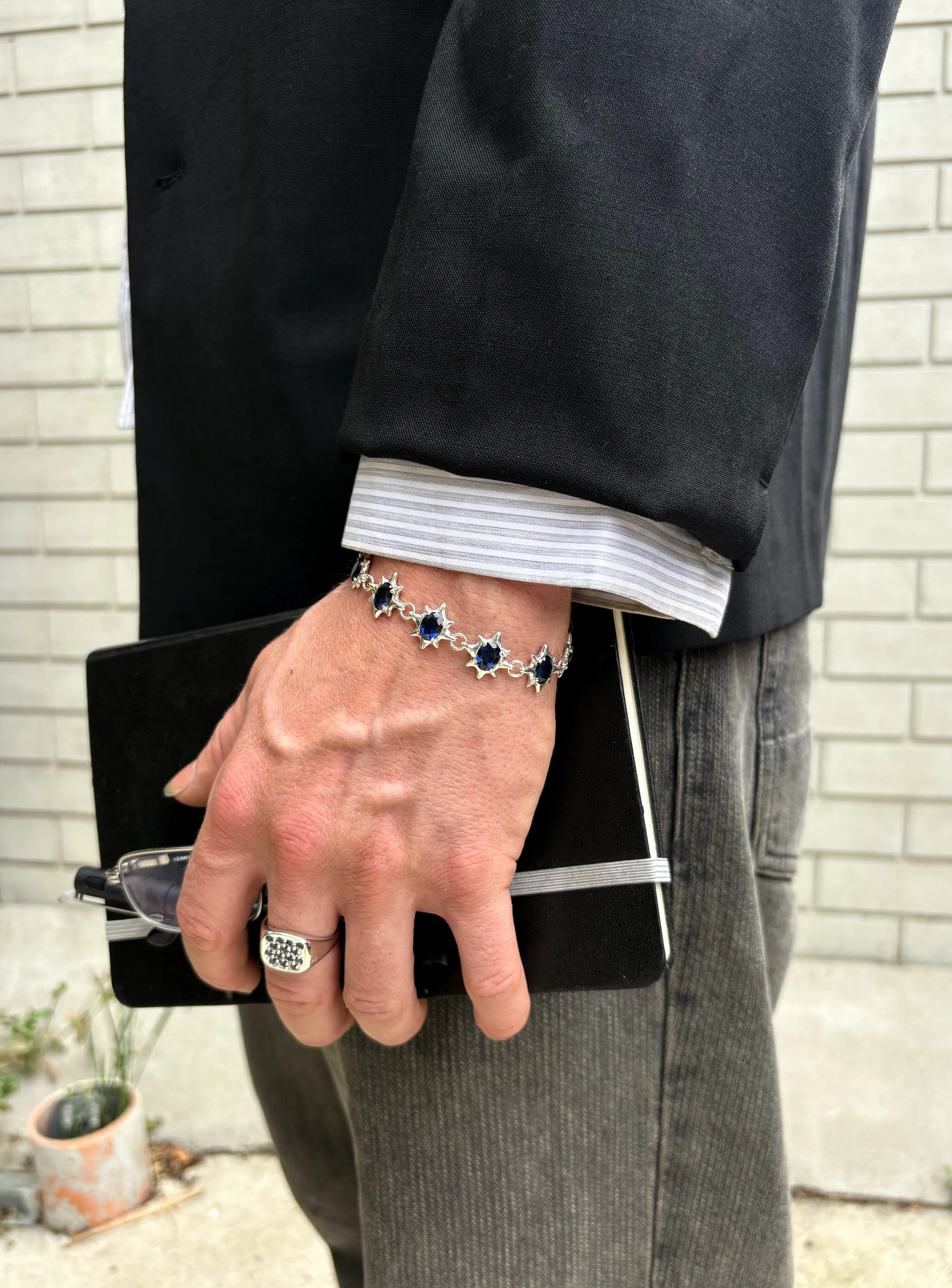 8 Point Gem Bracelet - Image 3