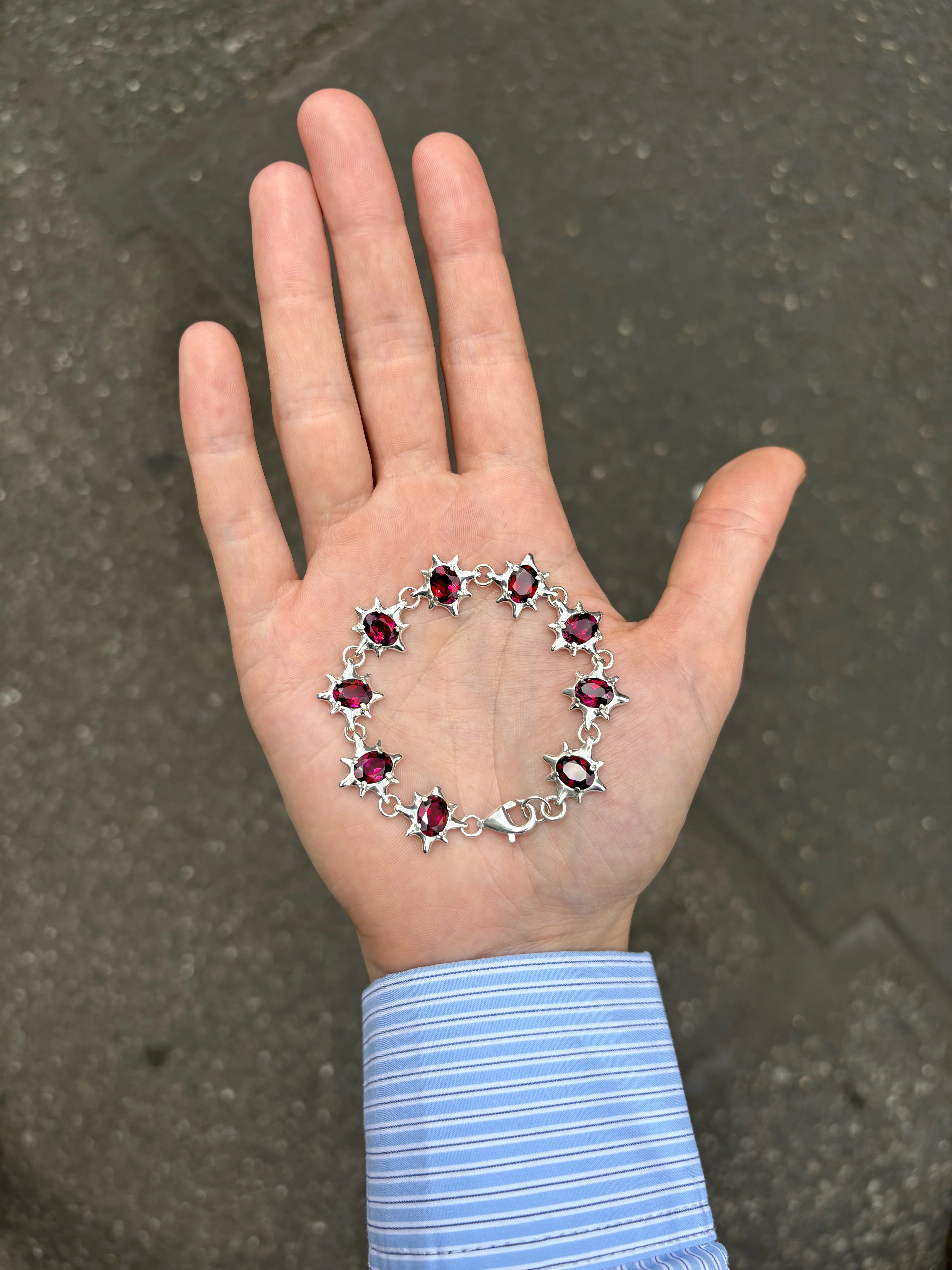 8 Point Gem Bracelet - Image 7