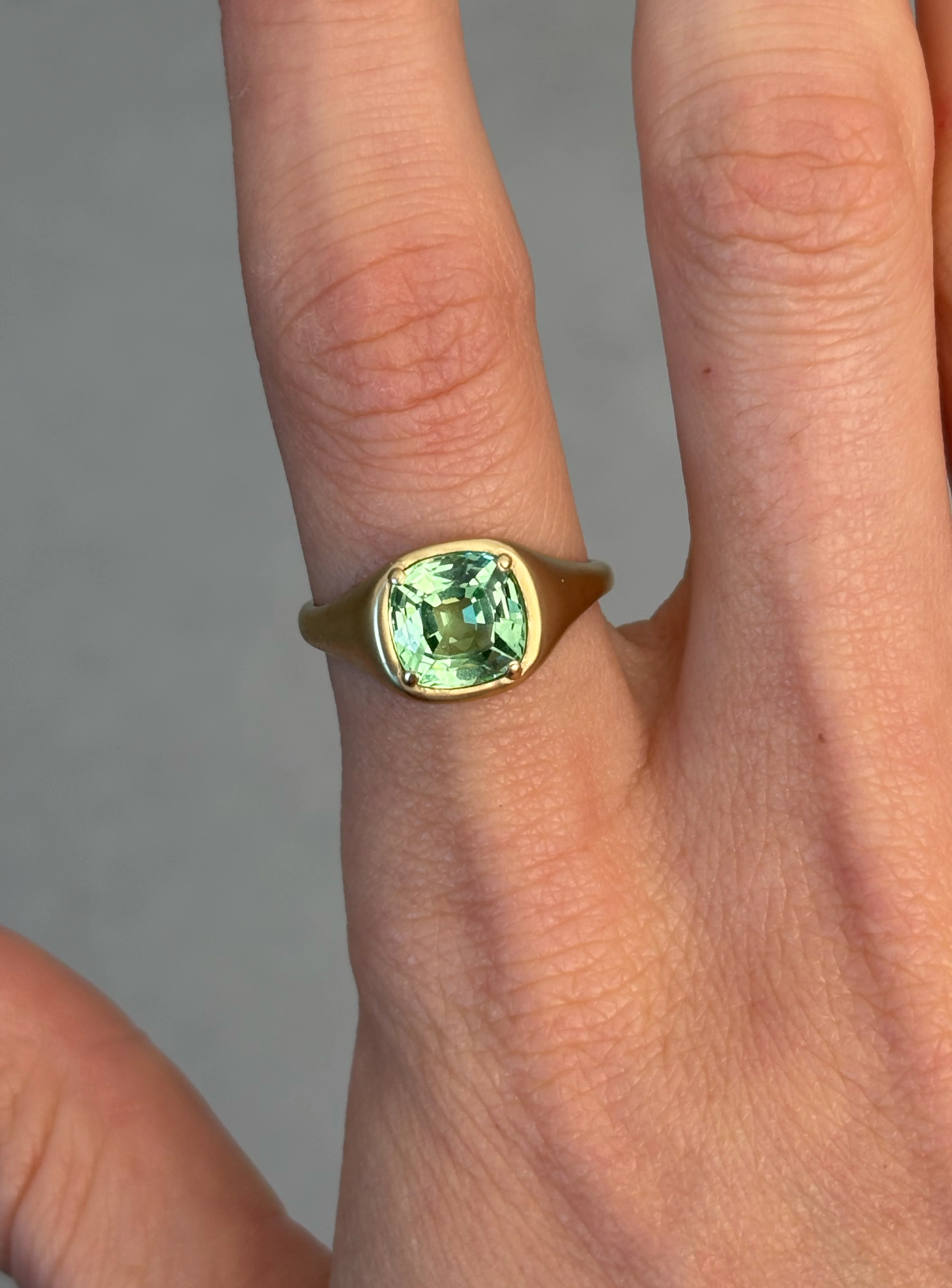 Matte Green Signet - Image 3