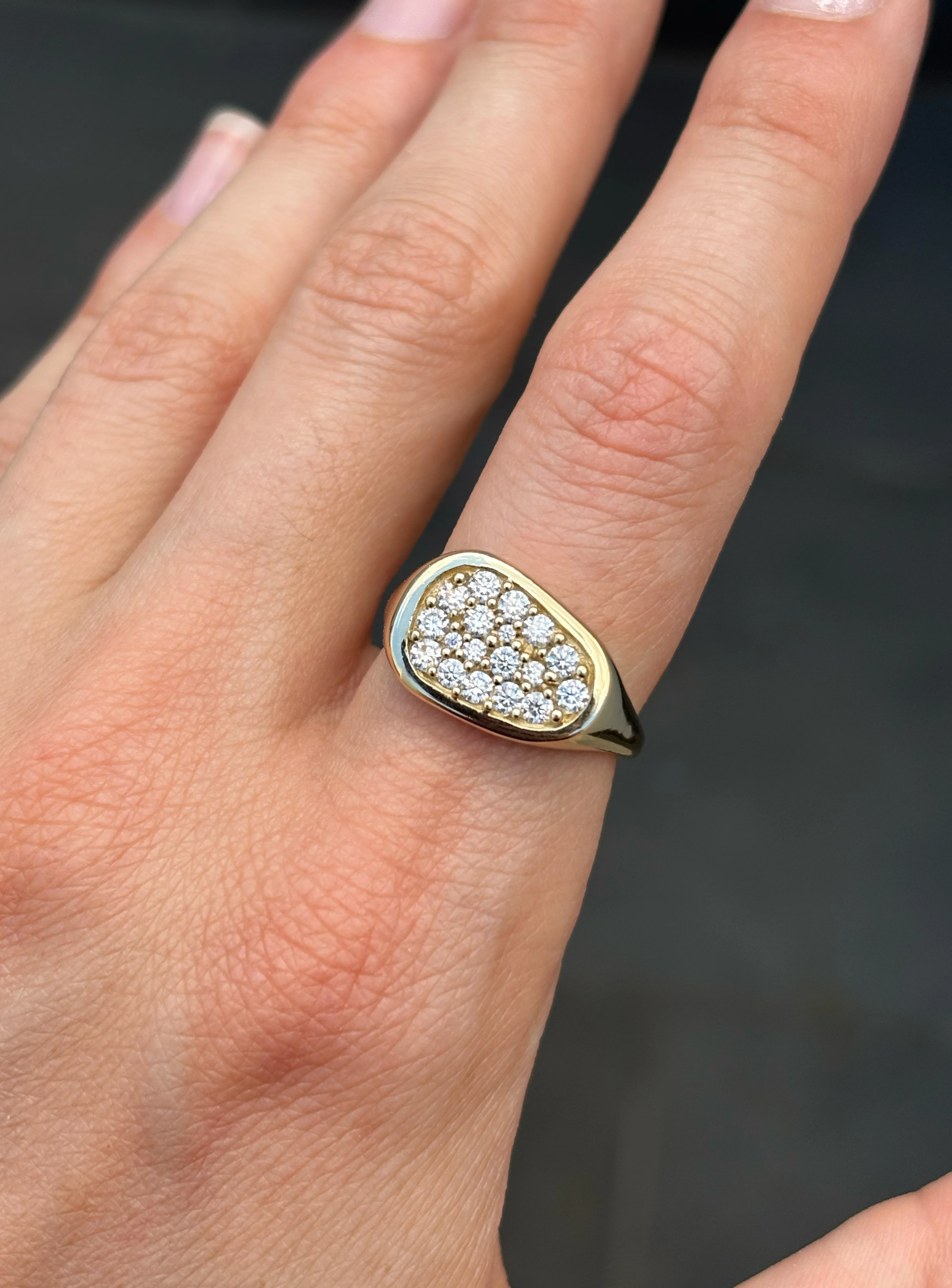 Ovoid Ring Gold - Image 3